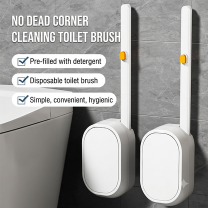 2026🔥 HOT Sale🔥 Hands-Free Flip-Top Disposable Toilet Brush