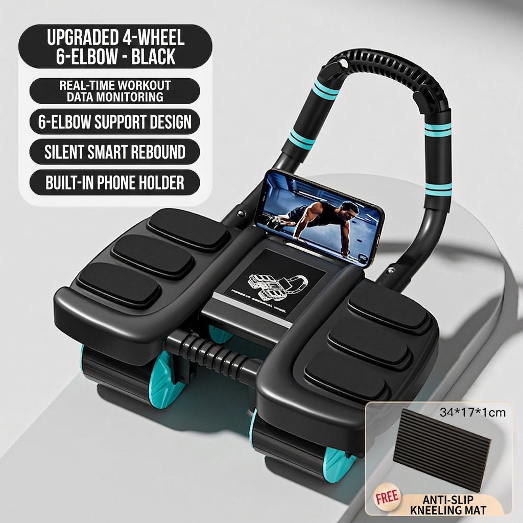 Free Shipping🔥 | Limited-time 50% off  Sculpt your perfect physique in 7 days – Upgraded Ab Roller