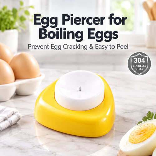 💥Buy One, Get One Free🥚 Egg Piercer – Easier Peeling & Cleaner Boiling
