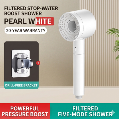 🔥HOT SALE!🔥Twin-turbo high-pressure hollow shower head