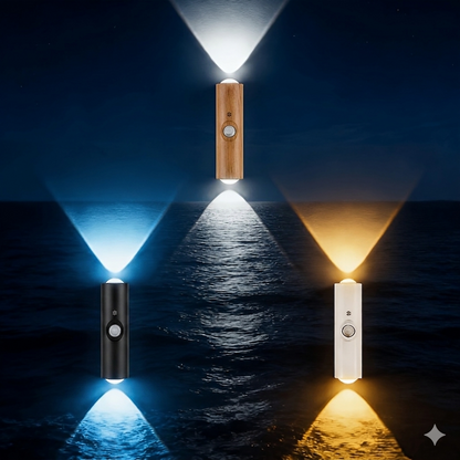 🎁LAST WEEK SPECIAL PRICE !!⏳Rechargeable Smart LED Motion Sensor Ambient Light
