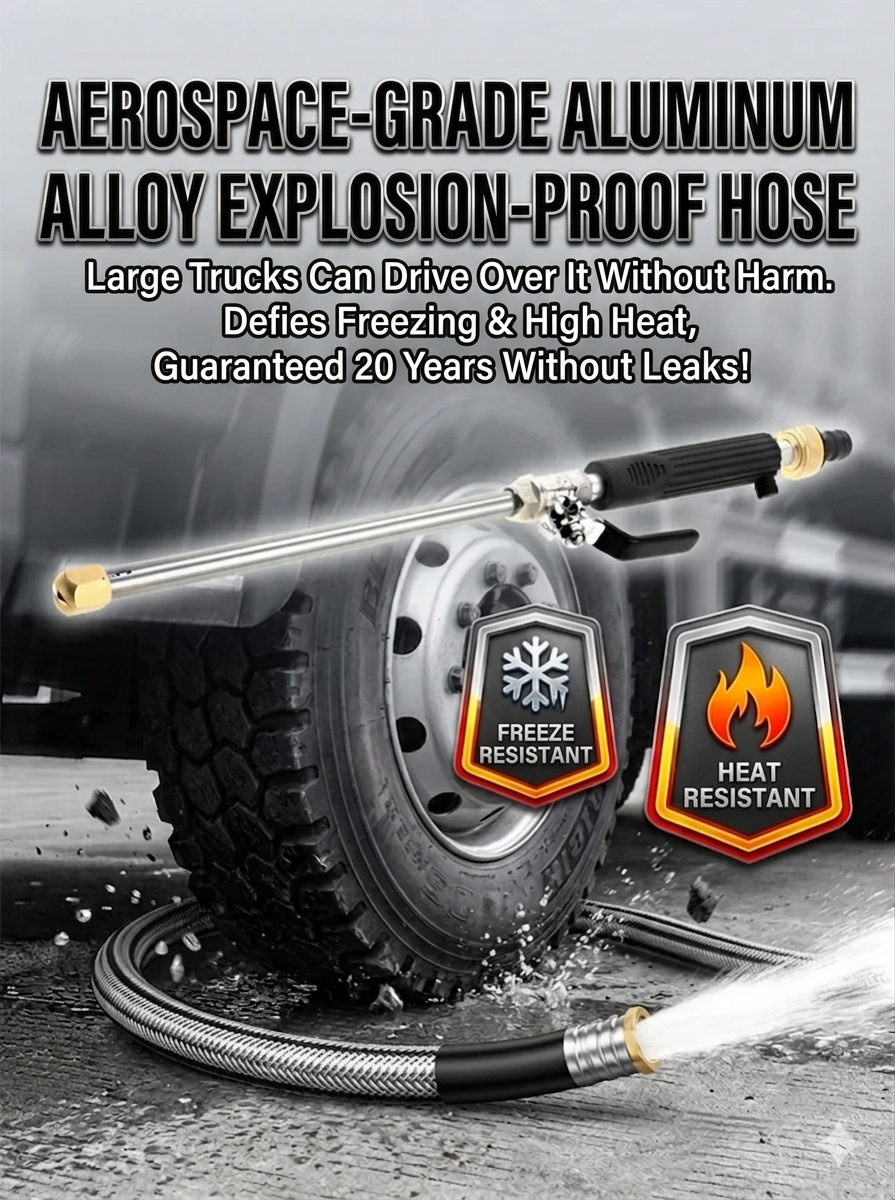 🔥50% OFF🔥 Aviation-grade Level 3 High-Pressure Water Gun, Amazing 2000% Pressure Boost Hose, 15-meter Ultra-Long Range, 2000% Super-Powerful Pressure Boost, 3-Second Quick Installation!