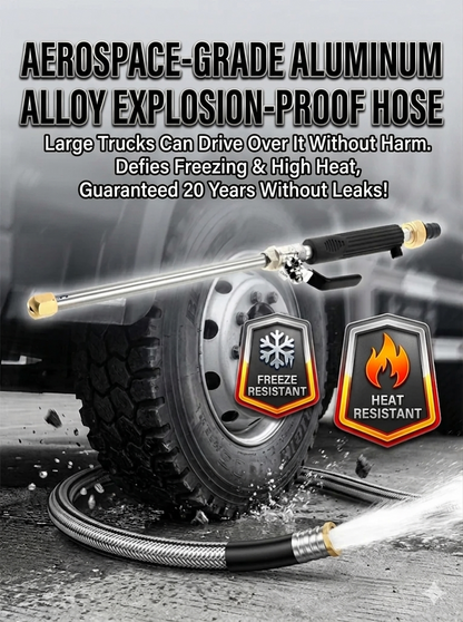 🔥50% OFF🔥 Aviation-grade Level 3 High-Pressure Water Gun, Amazing 2000% Pressure Boost Hose, 15-meter Ultra-Long Range, 2000% Super-Powerful Pressure Boost, 3-Second Quick Installation!