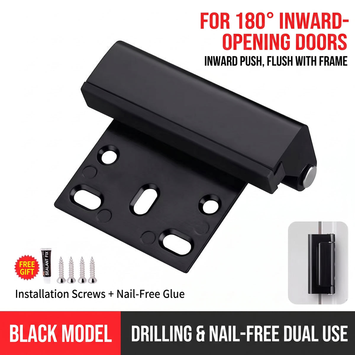 💥50% OFF🔒Upgraded Aluminum Alloy Anti-Theft Security Door Lock