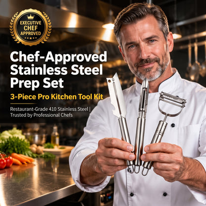 💥50% OFF 🔪Medical-grade stainless steel slicer set (3 pieces)