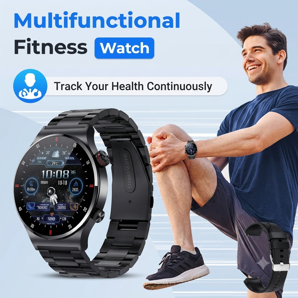 🔥Today's lowest price⌚Intelligent sports watch for recognising health conditions
