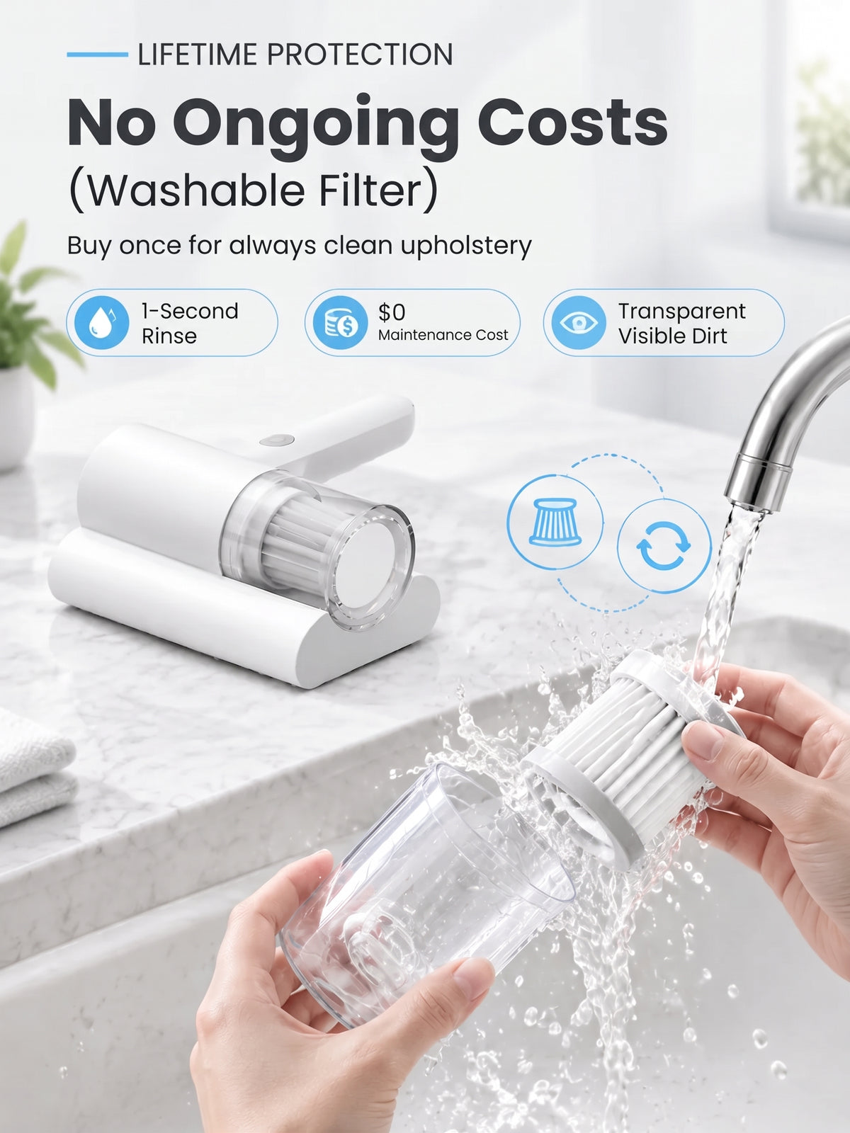 💥50% OFF ✅ Wireless UV-C Mite-Eliminating & Sterilizing Device