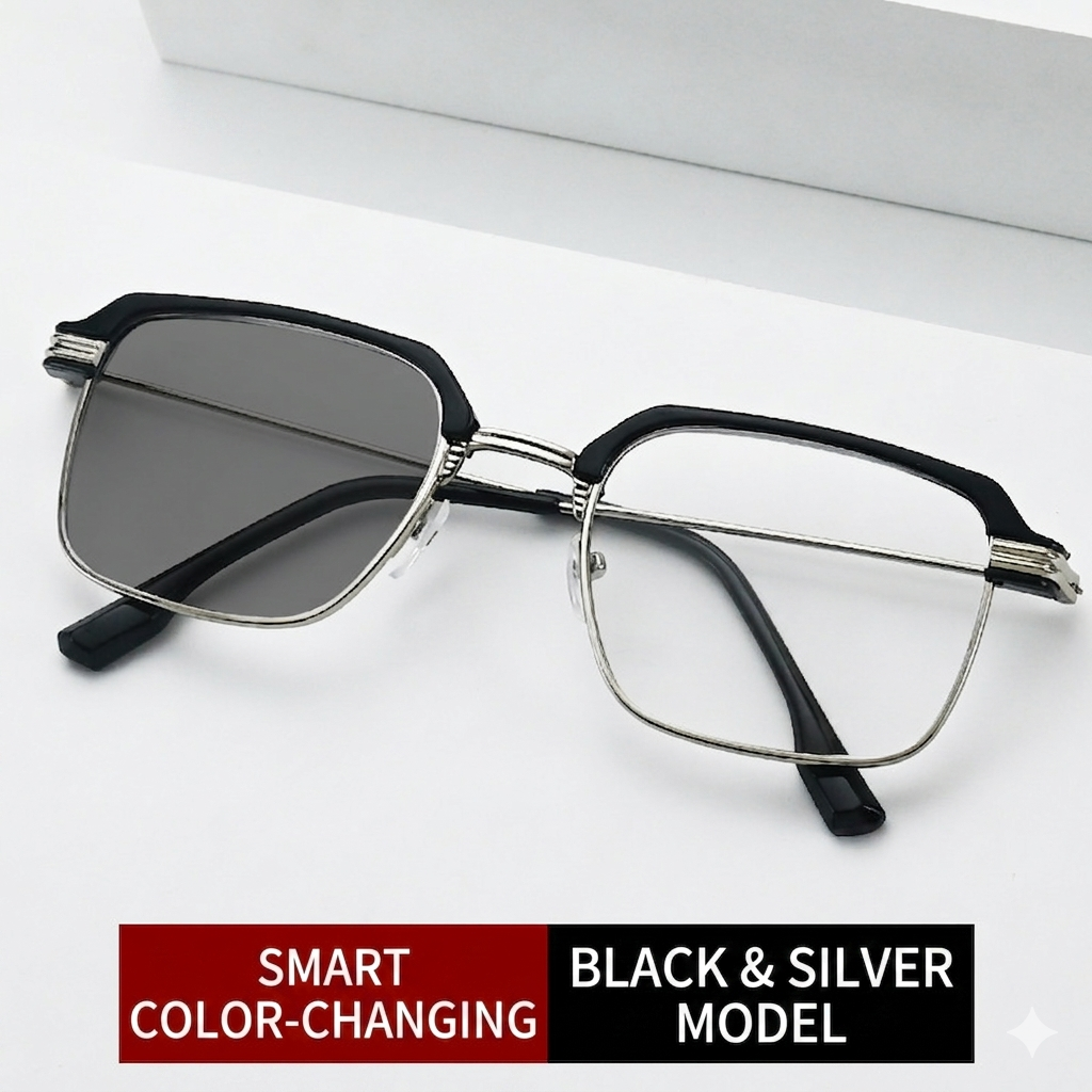 🔥🔥Hot Sale🔥Ultra Light Anti Blue Smart photochromic reading glasses（50% OFF）