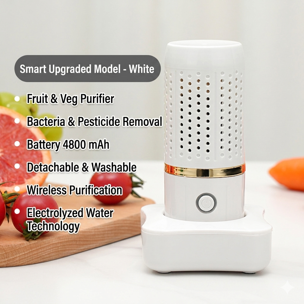 Limited-time 50% off🔥 Deep Clean Fruits & Veggies | Rechargeable Food Purification Capsule