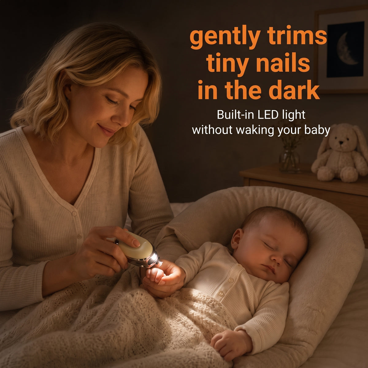 💥 Half-price offer! ✅ Electric safety nail clipper—trims and smooths simultaneously.