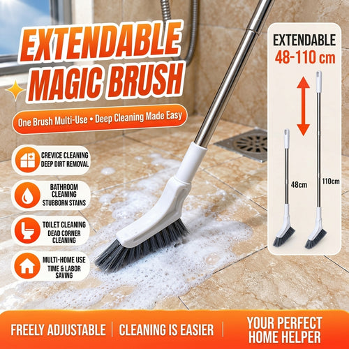 🔥2026 Best-Selling Telescopic Gap Cleaning Brush—The Ultimate Bathroom Cleaning Tool for Spotless Results