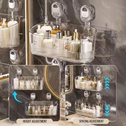 🔥30,000 units sold in June🔥 - No drilling required Waterproof Bathroom Organizer
