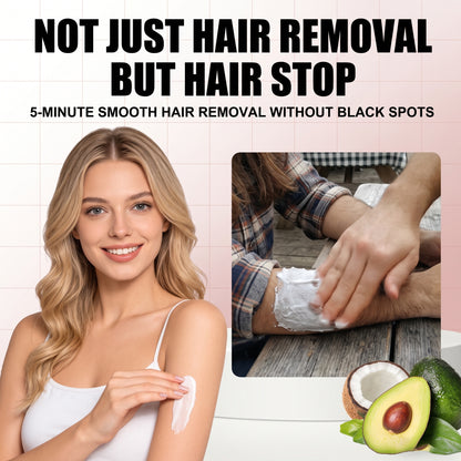 💥Buy One, Get One Free 💕[Painless Hair Removal] Hair Removal Cream with Plant Extracts and Coconut Oil
