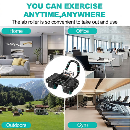 Free Shipping🔥 | Limited-time 50% off  Sculpt your perfect physique in 7 days – Upgraded Ab Roller