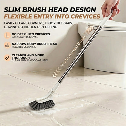 🔥2026 Best-Selling Telescopic Gap Cleaning Brush—The Ultimate Bathroom Cleaning Tool for Spotless Results