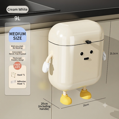 🏠 Kitchen Trash Can Wall-Mounted Household 2026