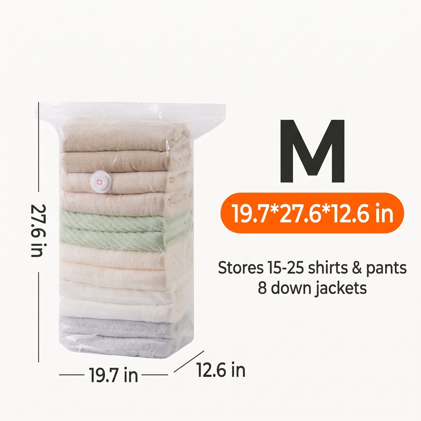 💥 Last 200 units—50% Off ✅New transparent thickened vacuum compression bag