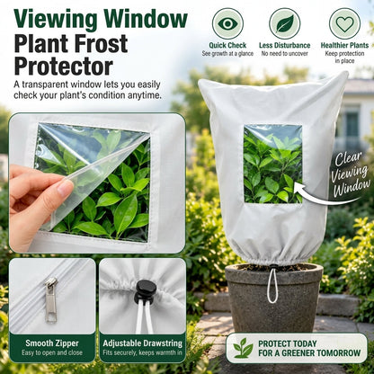 🔥Plant frost protection cover - Winter frost protection for trees, plants, and shrubs