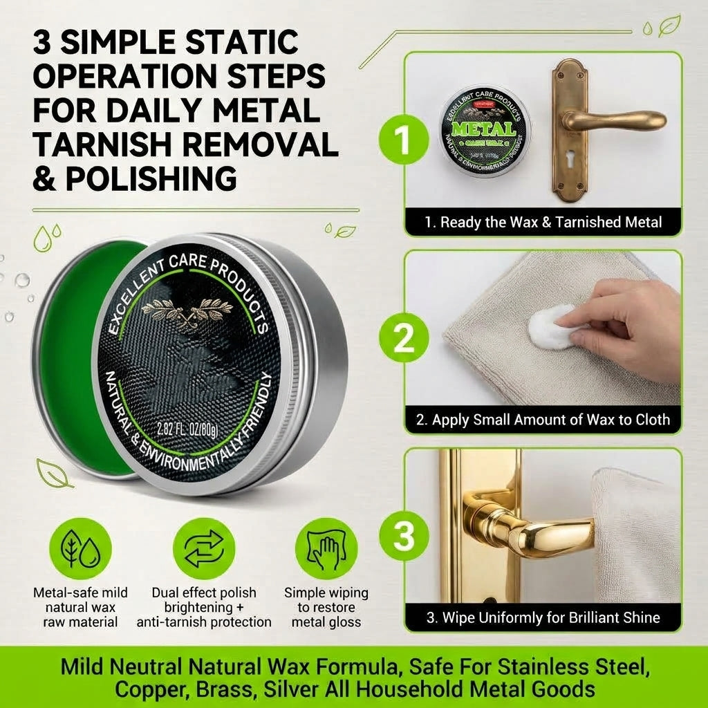 ✨Buy one get one free-All-Purpose Mirror Shine Metal Wax Polish