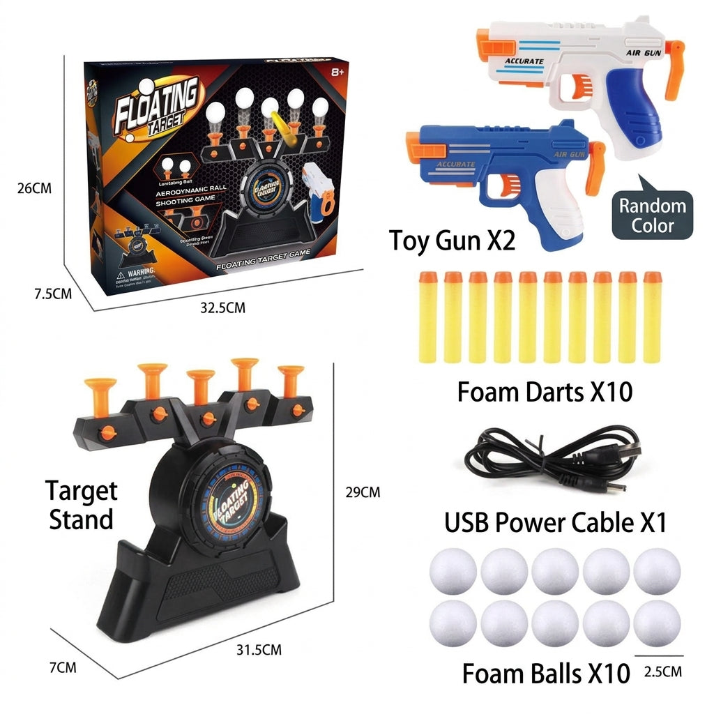 Take Aim, Have Fun! 🎯 Electric Floating Ball Shooting Target – Bring Arcade-Style Fun Home