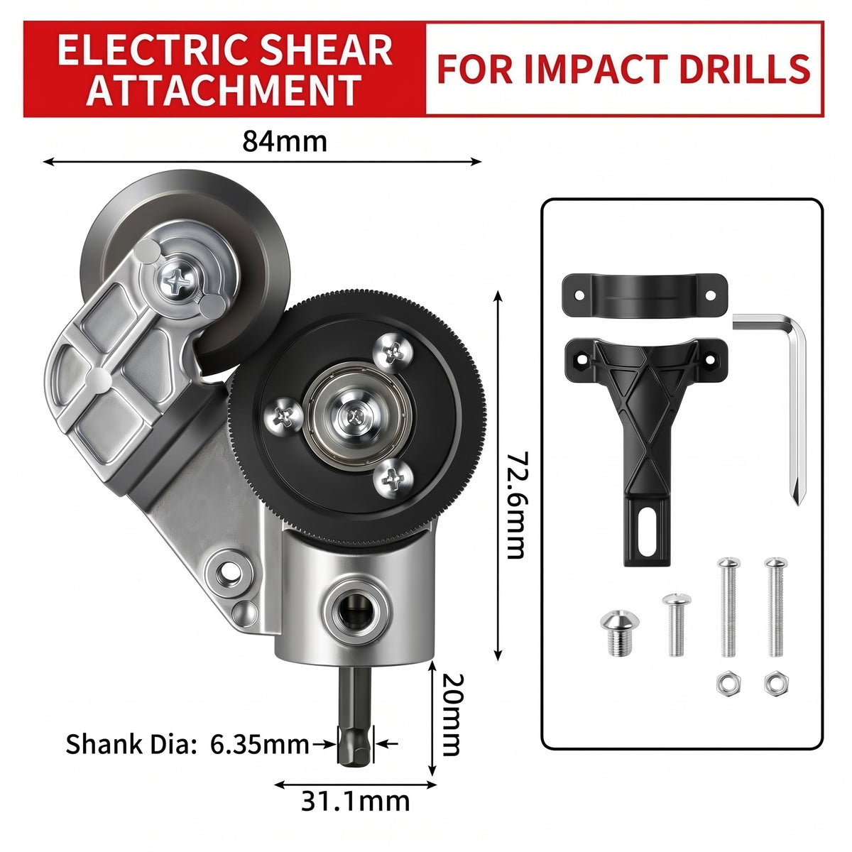 🛡️⚙️ FLASH SALE: 50% OFF! 🔩 Electric Drill Plate Cutter – Precise, Light, Safe Metal Gear Cutter for Daily Use ✂️✨🎯