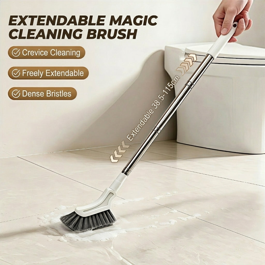 🔥2026 Best-Selling Telescopic Gap Cleaning Brush—The Ultimate Bathroom Cleaning Tool for Spotless Results