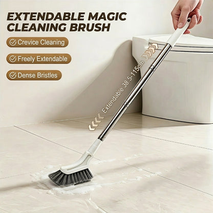🔥2026 Best-Selling Telescopic Gap Cleaning Brush—The Ultimate Bathroom Cleaning Tool for Spotless Results