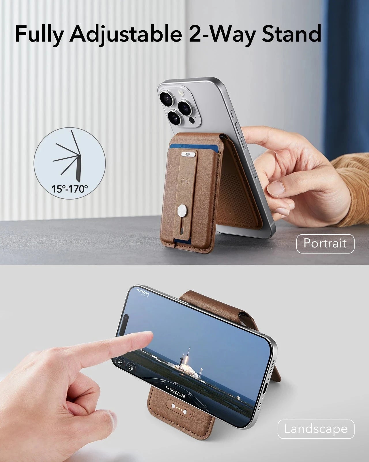 Inventory clearance sale🔥last 100 items, 50% off🔥Geo Magnetic Wallet Stand (Grip)