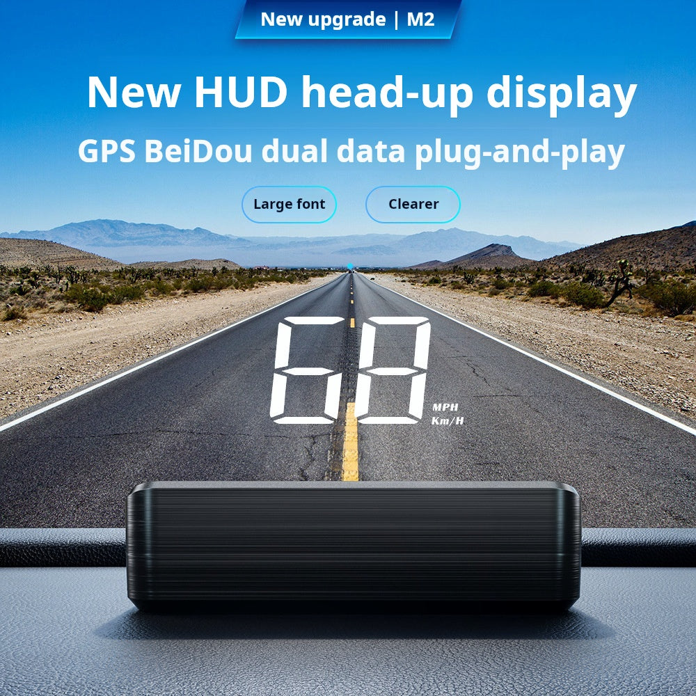 🚗 Half-price offer for the first 50 customers 🔥 Car Head-Up Display (HUD) GPS Digital Speedometer