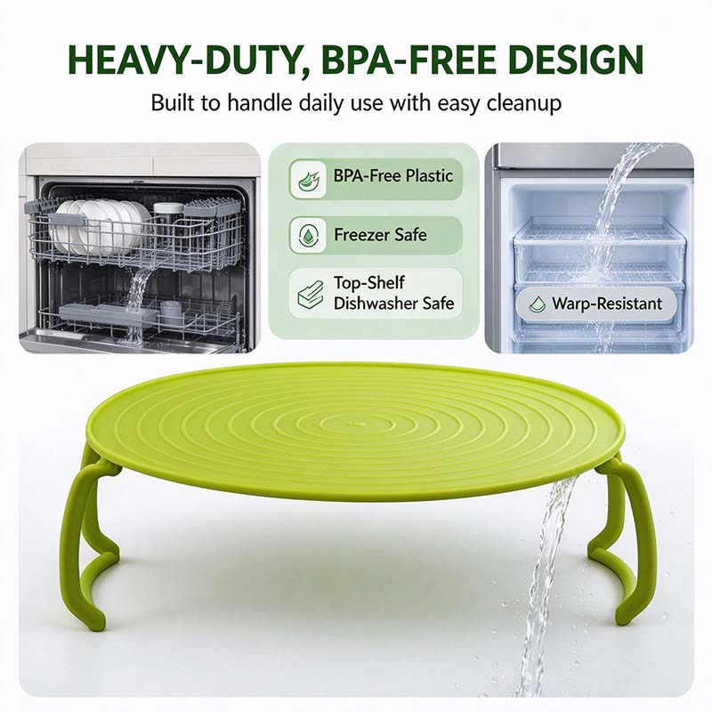 ⏰ Limited-Time Offer: Buy One, Get One Free – 4-in-1 Multifunctional Microwave Tray (Splash Guard, Carrying Tray, and Stacking Rack) 🍲