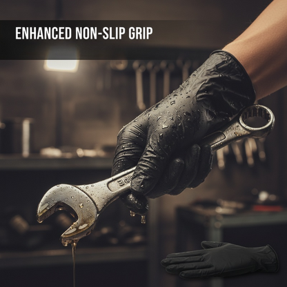 🎁Today's Flash Sale 50% off🎁Nitrile Pro Gloves – Heavy Duty, Slip & Stain Resistant, Scratch Resistant