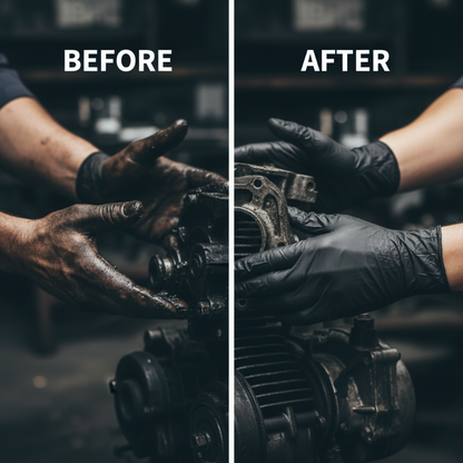 🎁Today's Flash Sale 50% off🎁Nitrile Pro Gloves – Heavy Duty, Slip & Stain Resistant, Scratch Resistant