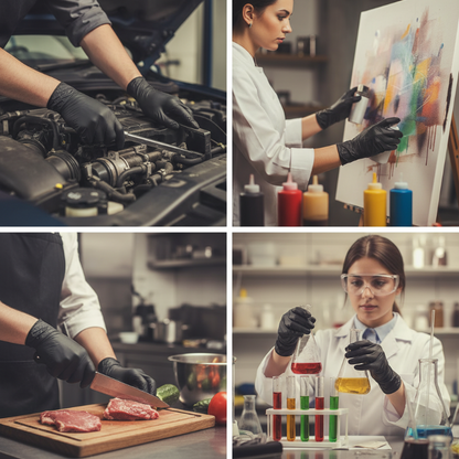 🎁Today's Flash Sale 50% off🎁Nitrile Pro Gloves – Heavy Duty, Slip & Stain Resistant, Scratch Resistant
