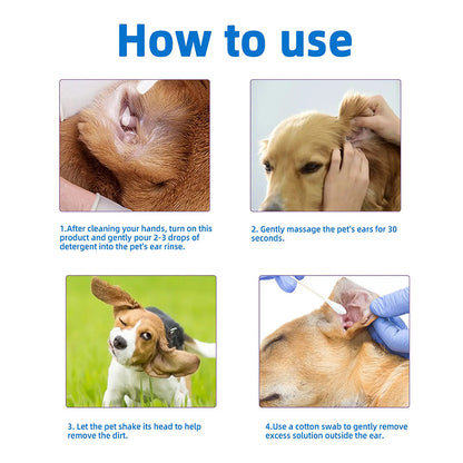 🐶🐱Pet ear cleaning solution
