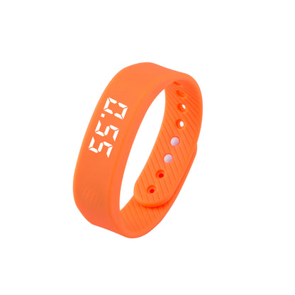 ⏰ Onyx Silent Vibration Alarm Clock - Wrist-Worn Wake-Up Watch for Heavy Sleepers, No Noise to Disturb Partner, 2 Vibration Intensity, Support 3 Alarms, 14+ Days Rechargeable Battery