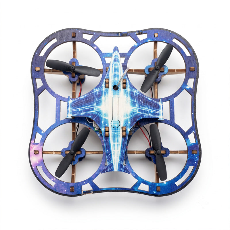 🎁🔥 HOT SALE 50%OFF 🔥🧩 DIY Wooden Drone Building Kit 🚁