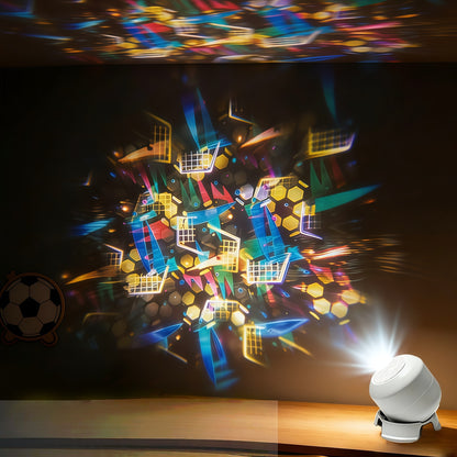 🏆 Last Day Special Price ! 🎉Dynamic Rotating LED Projector Light –  Wide Application for Party & Home Decor ✨