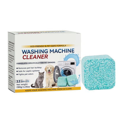 Washing machine stain removal, odor removal, and freshening cleaning tablets