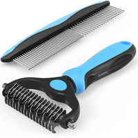 2-in-1 Pet Hair Removal Comb (Free Comb)