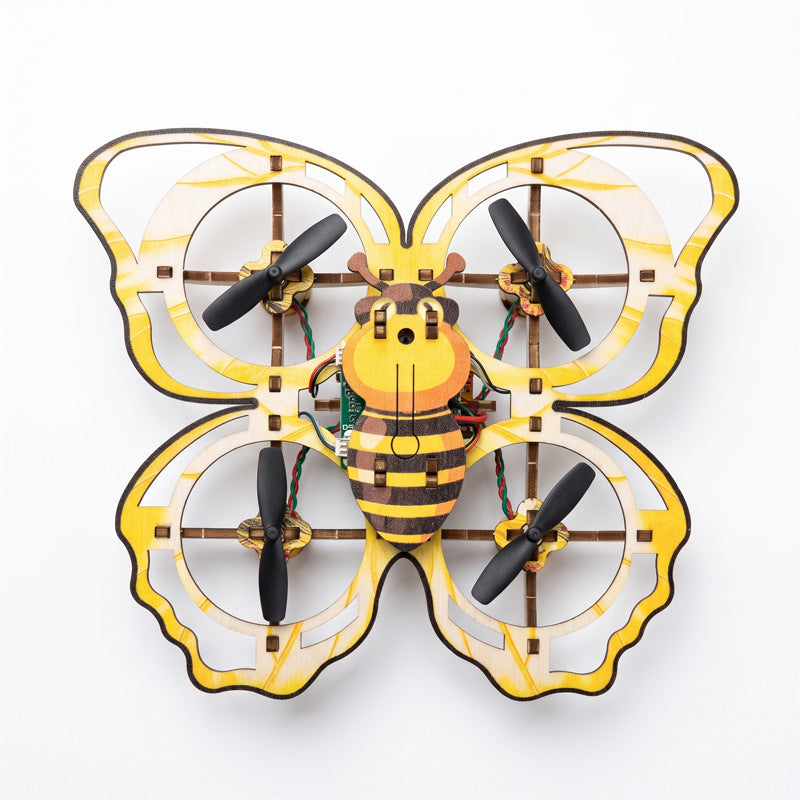 🎁🔥 HOT SALE 50%OFF 🔥🧩 DIY Wooden Drone Building Kit 🚁