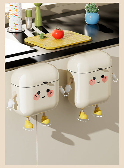 🏠 Kitchen Trash Can Wall-Mounted Household 2026