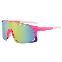 Pink frames red coating