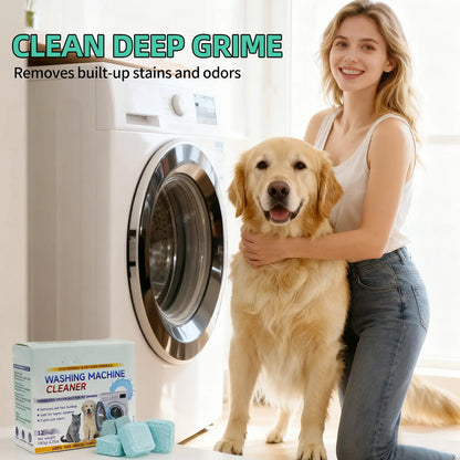 🔥 Powerful Washer Deep Cleaner Tablets – Washing machine stain removal, odor removal, and freshening cleaning tablets