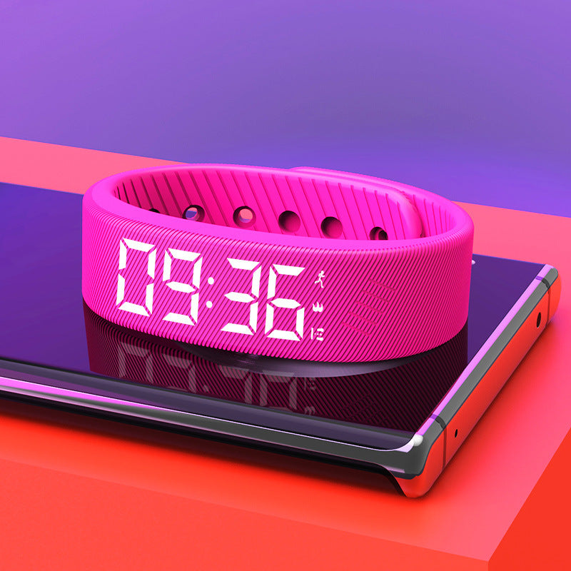 ⏰ Onyx Silent Vibration Alarm Clock - Wrist-Worn Wake-Up Watch for Heavy Sleepers, No Noise to Disturb Partner, 2 Vibration Intensity, Support 3 Alarms, 14+ Days Rechargeable Battery