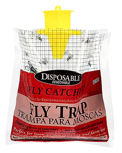 🔥Hanging Outdoor Fly Trap Bag｜Water‑Soluble Bait Fly Catcher