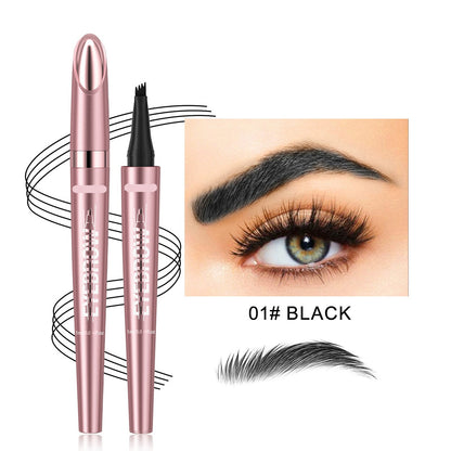 🔥Newest 2026 Eyebrow Pencil | 50% OFF Today🖌️ Waterproof Micro-Fork Brow Pencil – Natural Hair-Like Brows