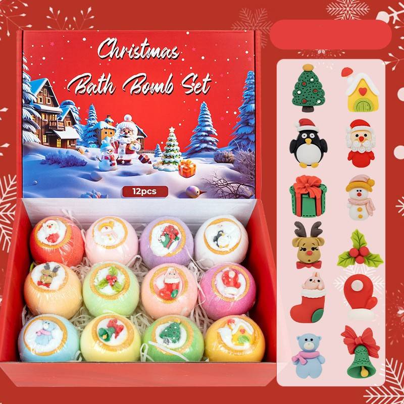 🎉🧼 Fizzy Fun 50%OFF 🛁🌈 12-Piece Bath Bomb Gift Set for Kids – Colorful, Skin-Safe Fizzies with Surprise Toys Inside. Perfect for Party Favors or Daily Bath Treats!