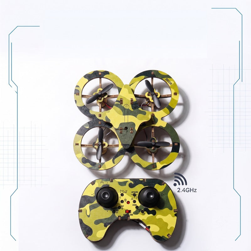 🎁🔥 HOT SALE 50%OFF 🔥🧩 DIY Wooden Drone Building Kit 🚁