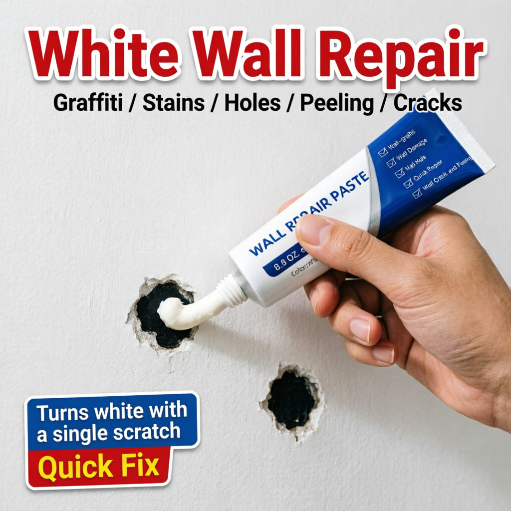 👍👍Putty paste for refurbishing stained walls and repairing peeling paint or cracks.
