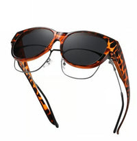 🔥Orange leopard print